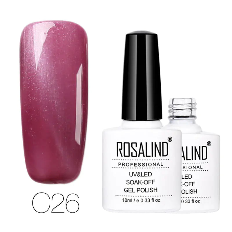 ROSALIND Cat Eye Gel Nail Polish - 30 Colors Set