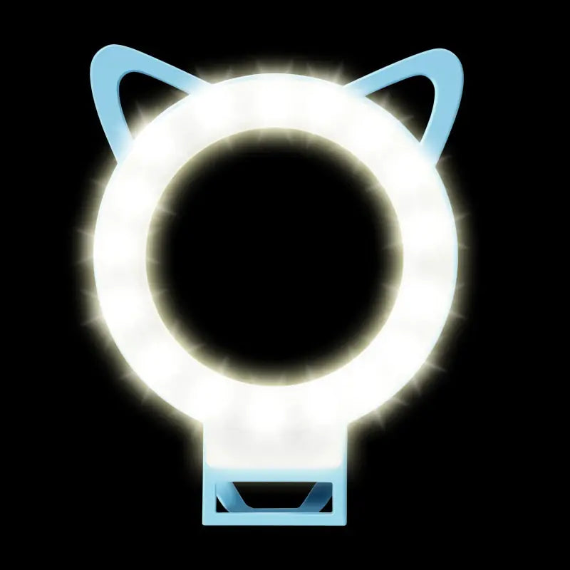 Cat Ear LED Selfie Light for Mobile Phones