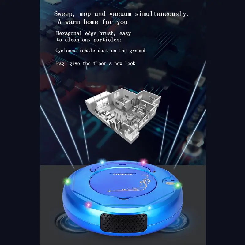 Smart Robot Vacuum Cleaner for Home Use