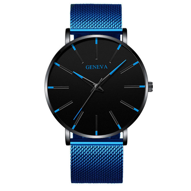 Fashionable Ultra-Thin Quartz Watch for Men