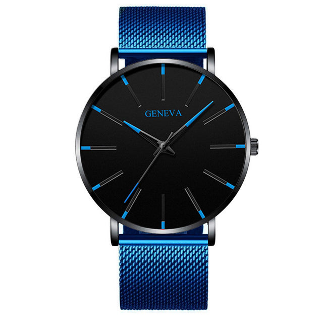 Fashionable Ultra-Thin Quartz Watch for Men
