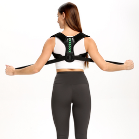 Shoulder Support Adjustable Back Pain Support Posture Corrector Brace Belt Strap