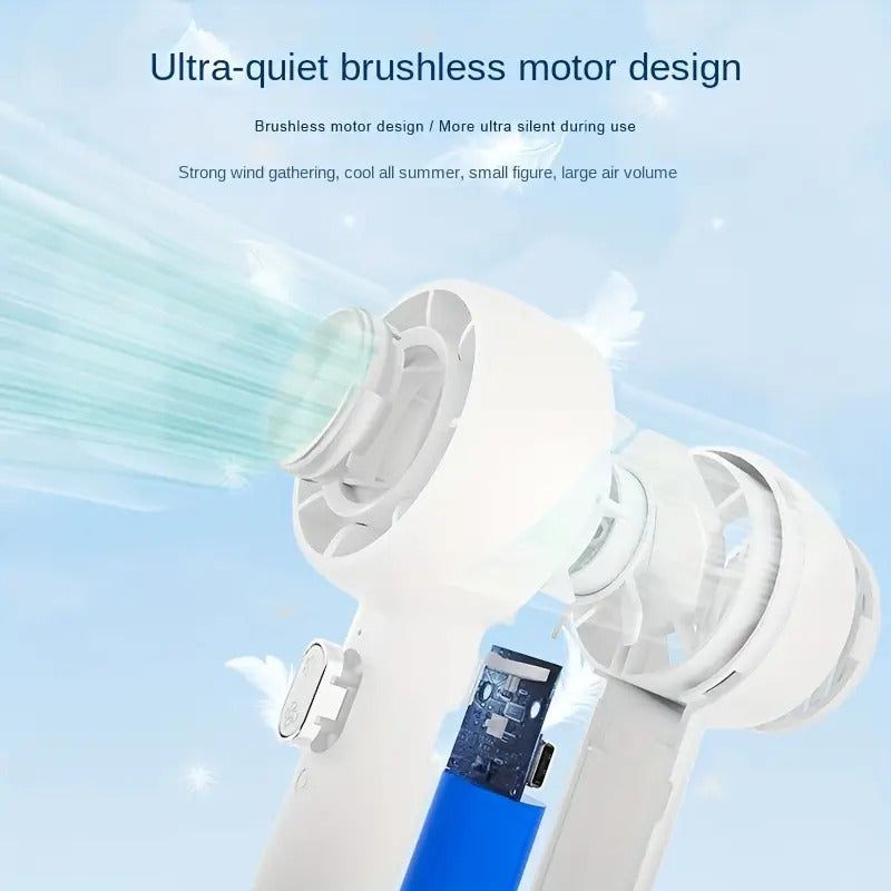Portable USB Mini Handheld Cooling Fan (Mute)