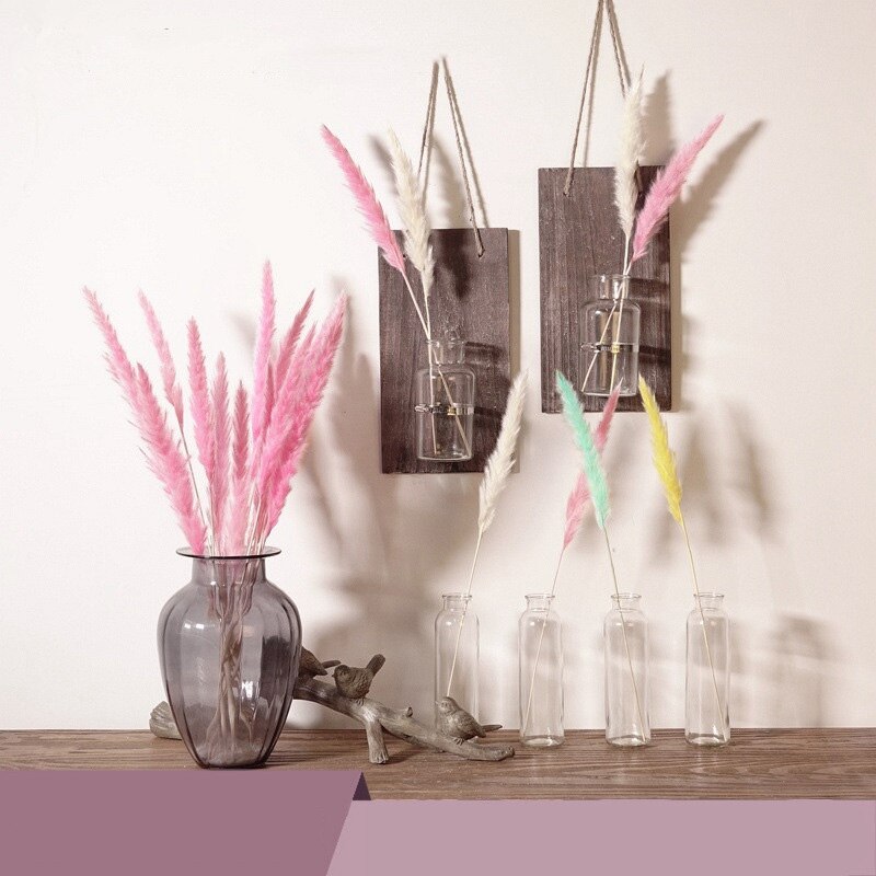 Rattan Dried Flower Bouquet for Home Decoration