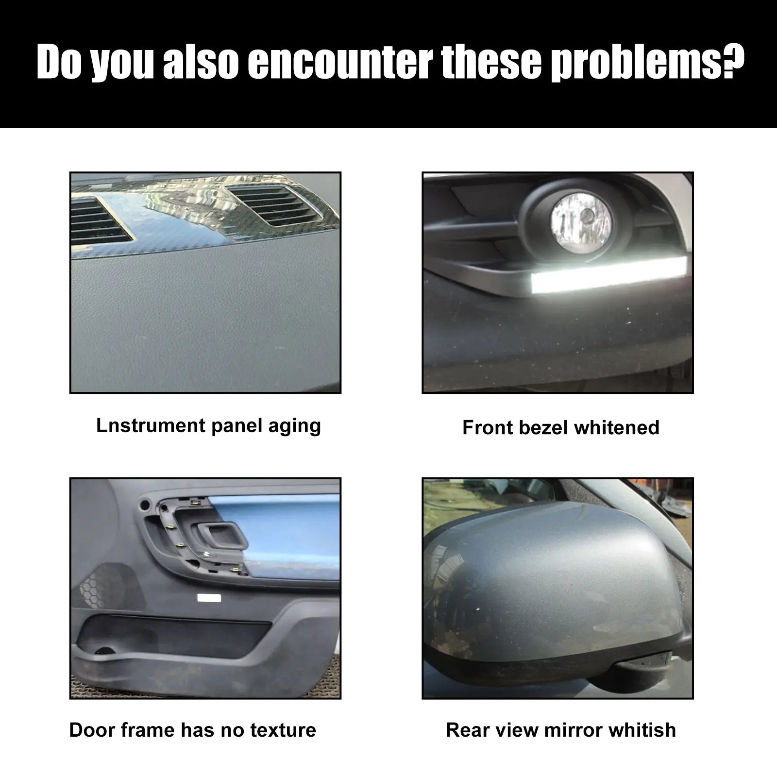 Rayhong Car Interior Plastic Coating and Cleaning Kit