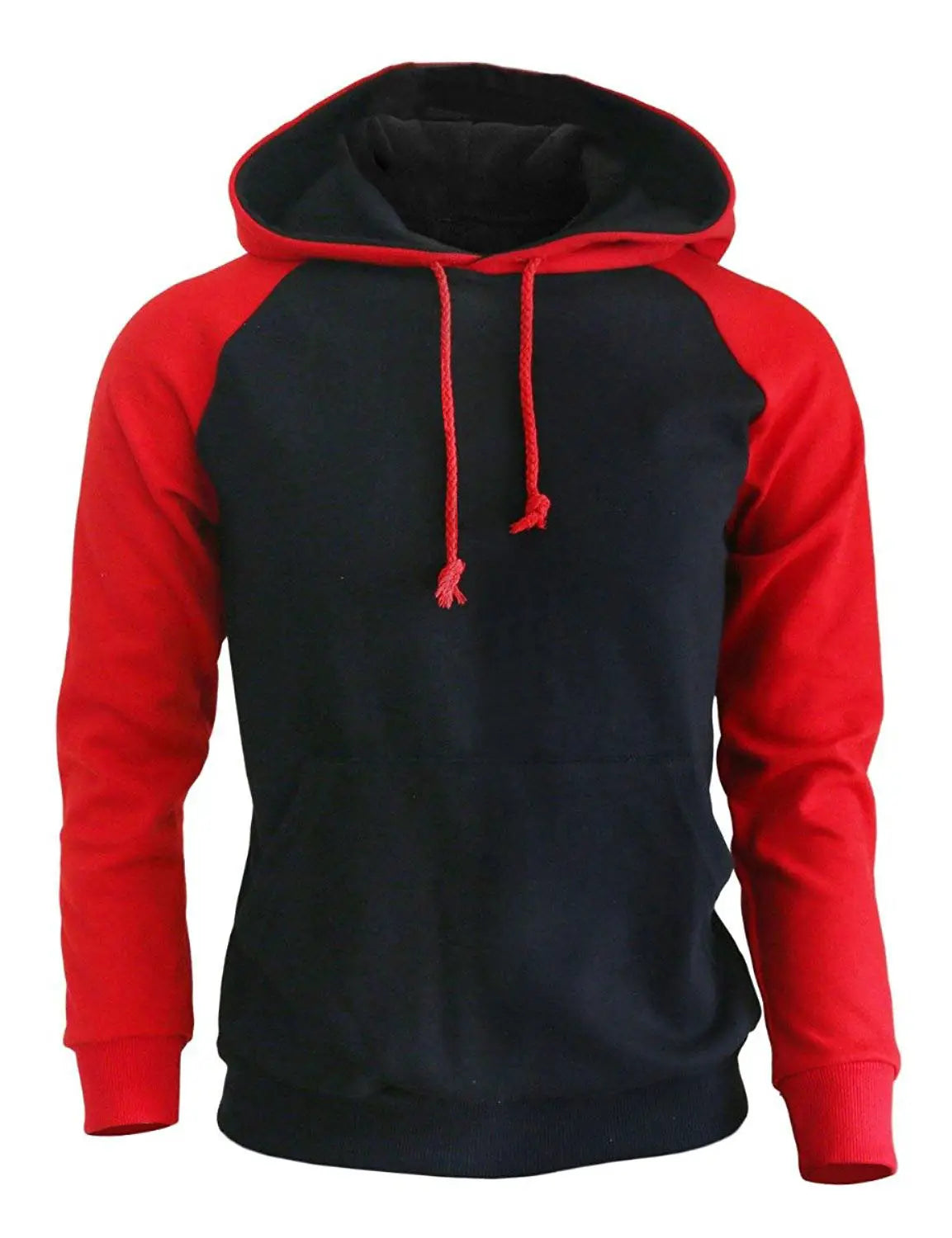 Red black hoodie