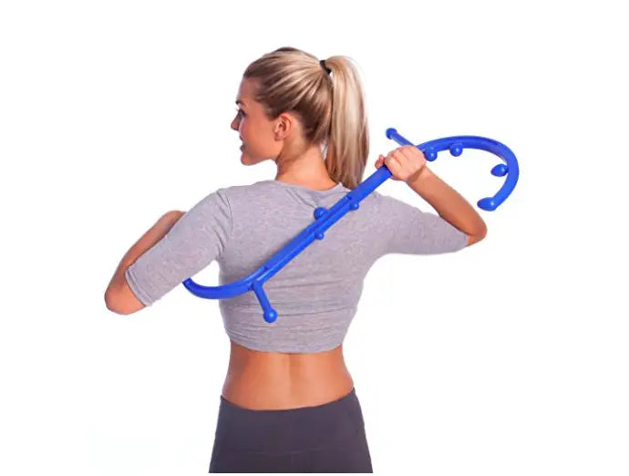 Back Massager with Deep Tissue Acupressure Stick