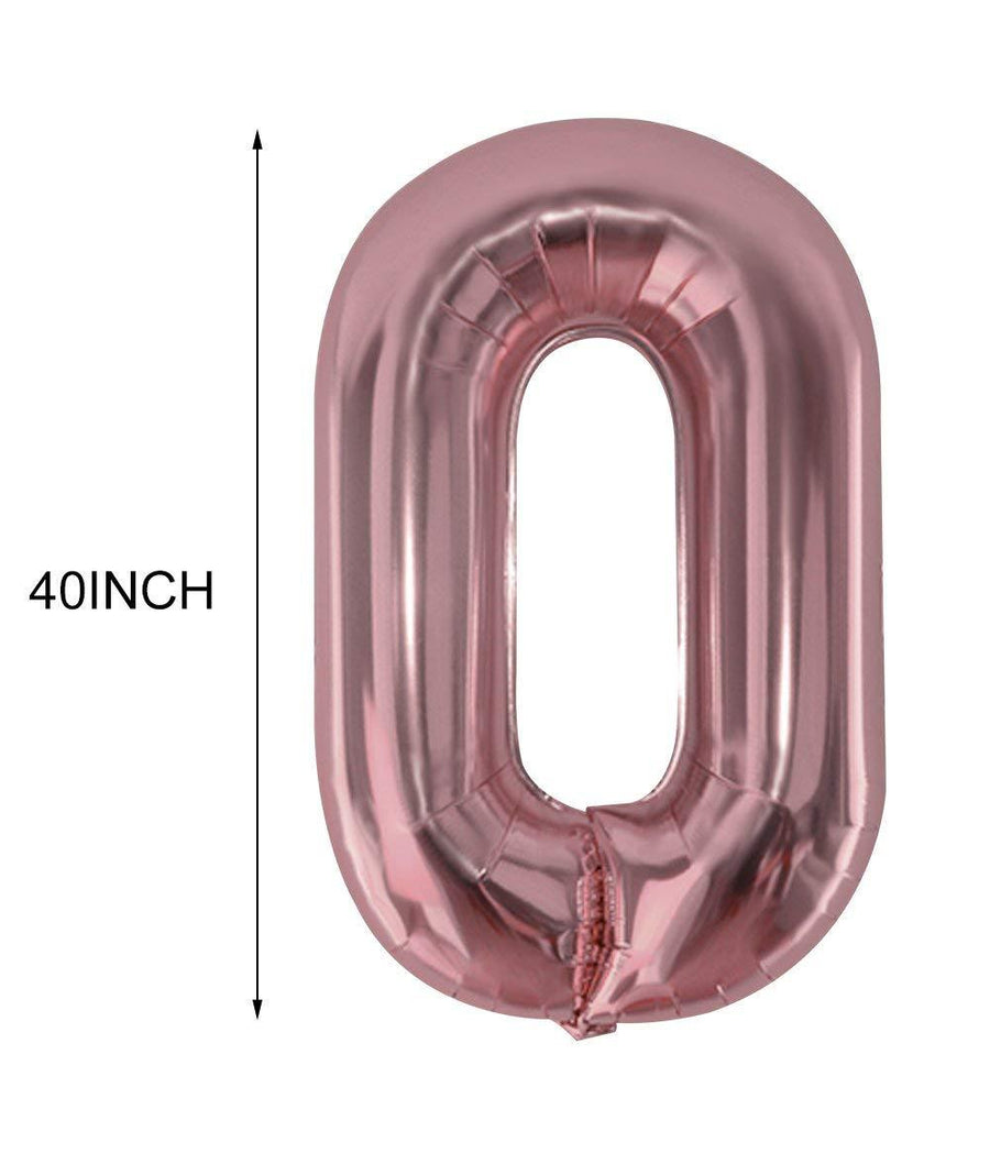 Rose Gold 30th Birthday Balloon Decoration Set