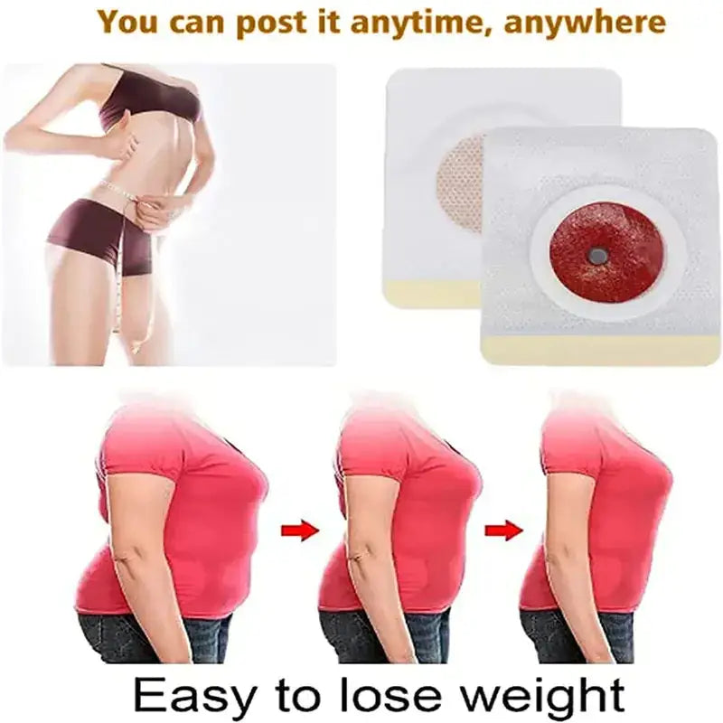 White adhesive ostomy pouch with a red circular seal and beige mesh backing.