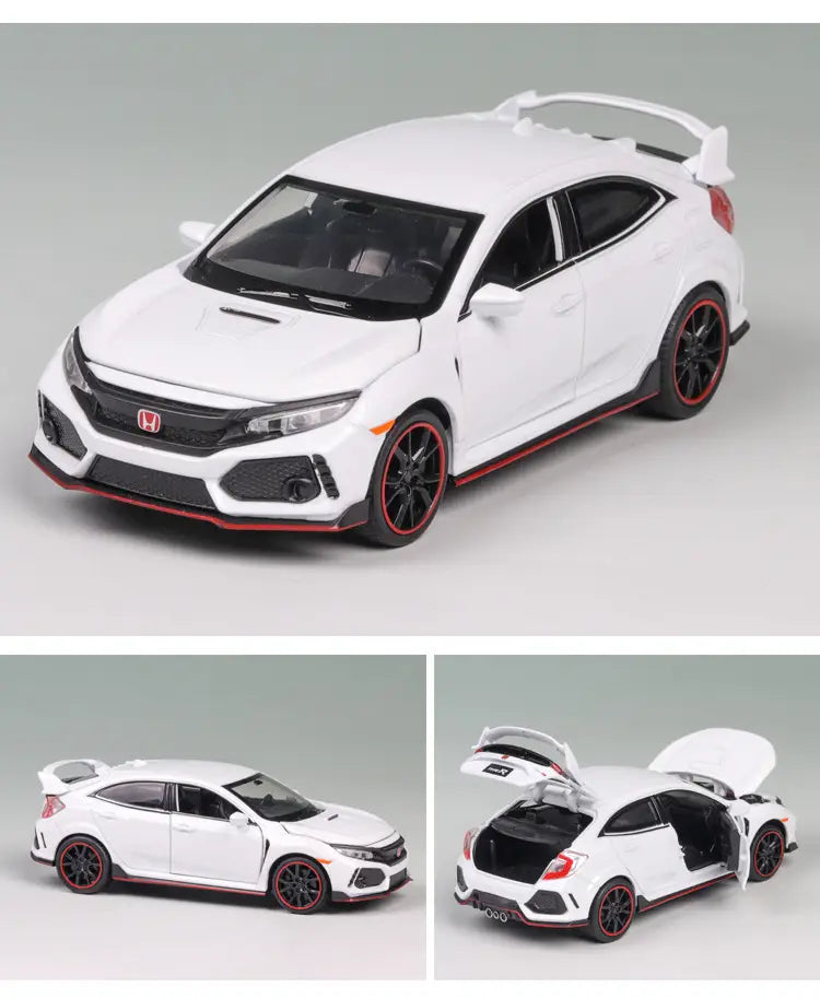 Alloy Model Car with Realistic Sound and Light Effects
