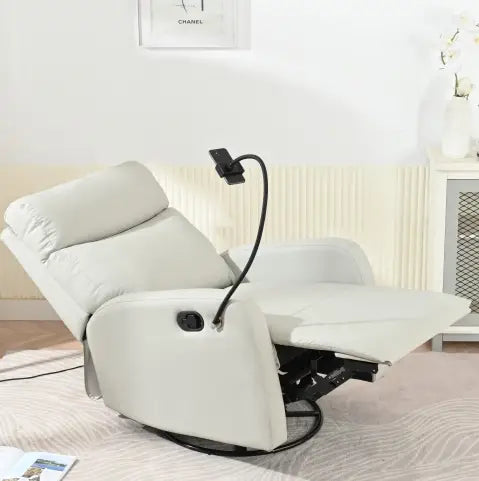 Modern Small Rocking Chair Swivel Recliner Bedroom Chair