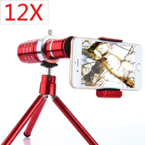 12x Universal Zoom Lens for Mobile Photography