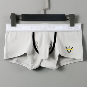 Soft and Breathable Men's Elastic Boxer Shorts