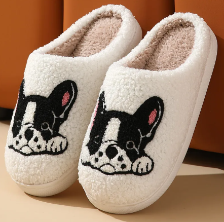 Bulldog Non Slip Slippers