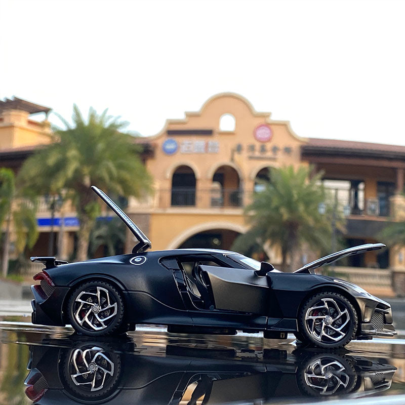 Bugatti Alloy Sports Car Model for Kids' Decoration