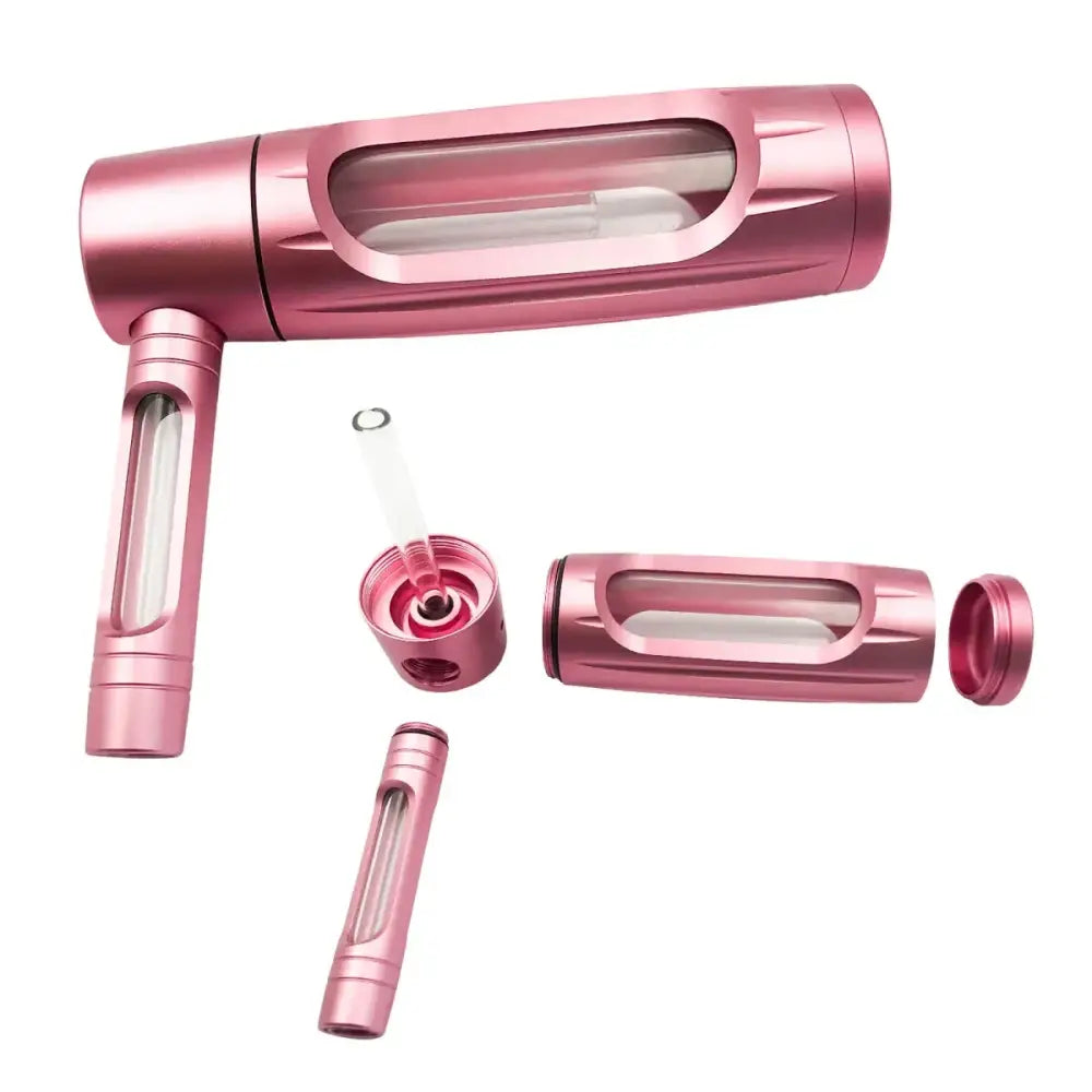 150mm Portable Aluminum Alloy Glass Pipe