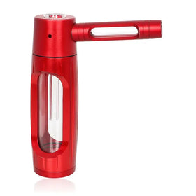 150mm Portable Aluminum Alloy Glass Pipe