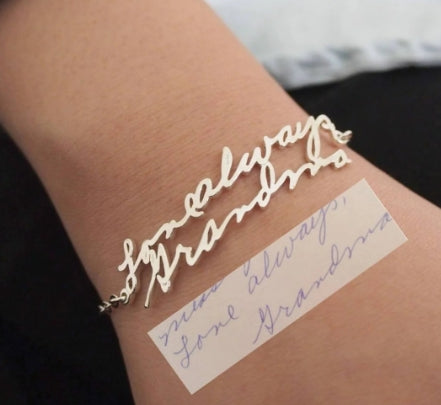 Stainless Steel Personalized Name Bracelet