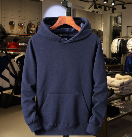 Men's Pullover Hoodie with Fleece Lined Long Sleeves