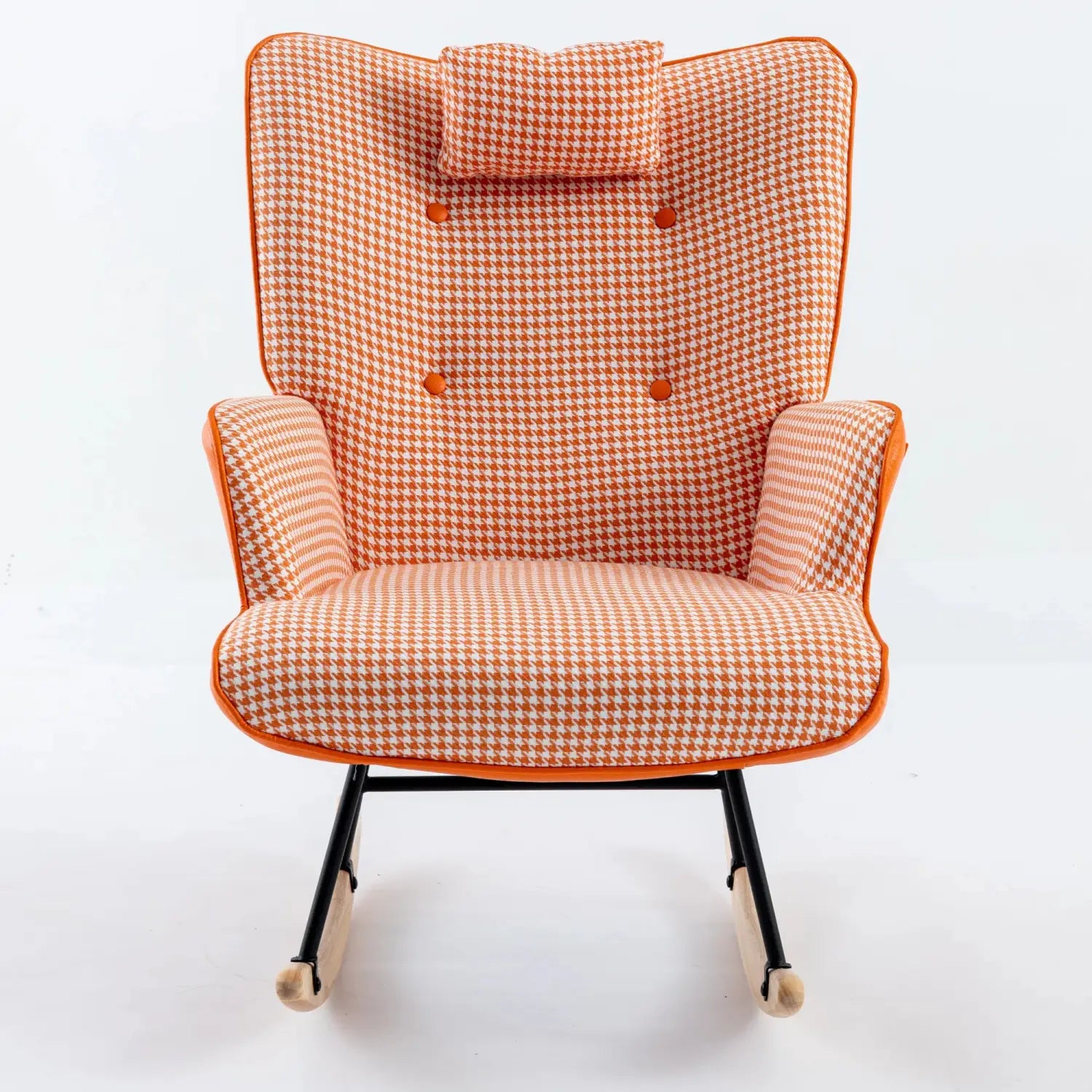 Fabric Rocking Chair In The Nursery