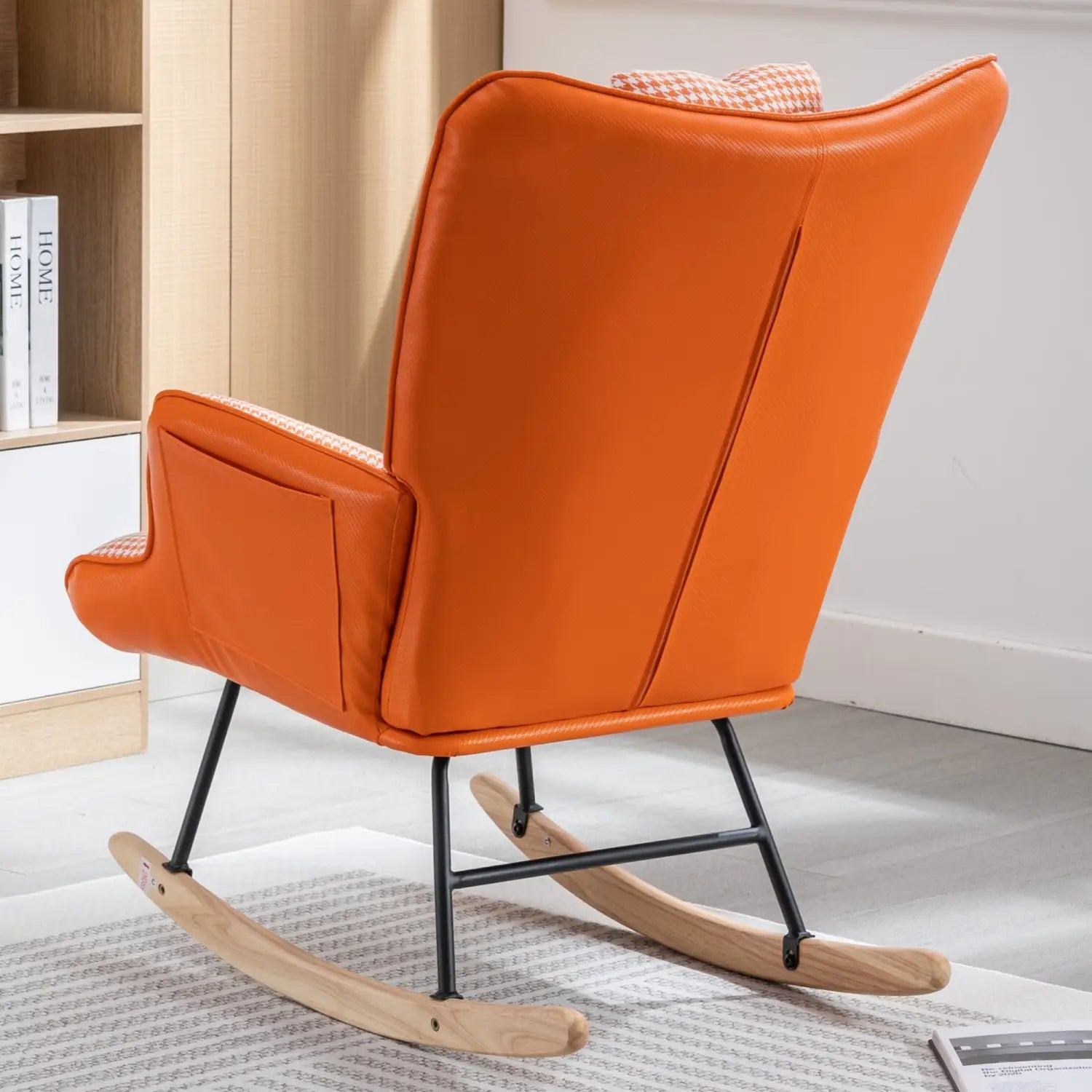 Fabric Rocking Chair In The Nursery