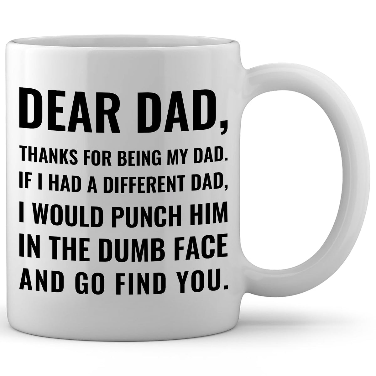 Funny Gifts for Dad Christmas Gifts for Dad Birthday Gifts for Men Papa Father in Law Gifts Step Dad Gifts Cool Unique Dad Mug Gag Gifts for Dad from Daughter & Son 2024 Christmas Presents for Dad