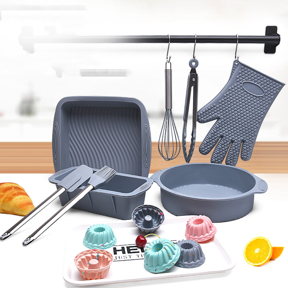 High-Temperature Resistant Silicone Baking Tool Set