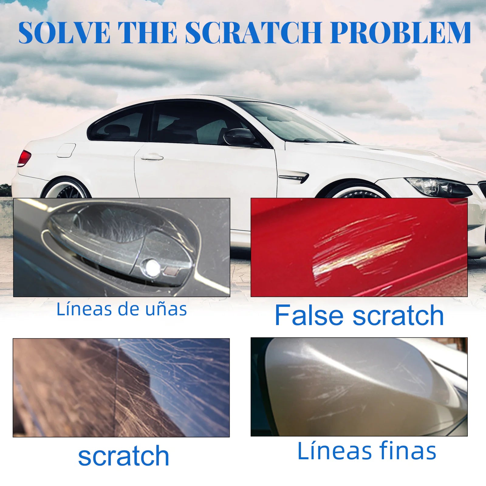 Rayhong Car Scratch Repair Kit for Minor Scratches
