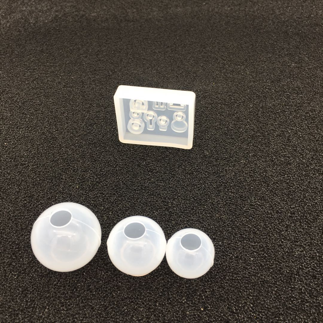 Silicone Crystal Resin Sphere Mold for Creative Ashtray