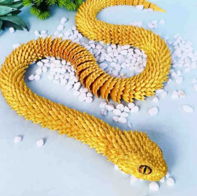 3D Snake Decor