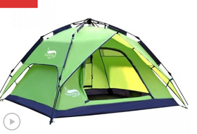 DesertFox™ 4-Person Automatic Camping Tent (One Unit)