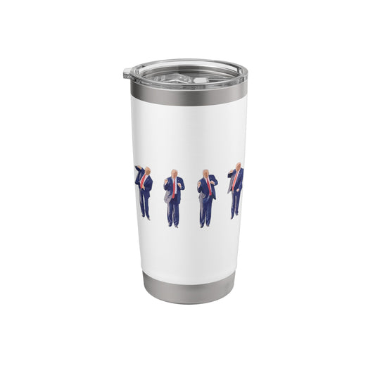 POTUS 45 Dance Trump Dance Save America  Trump 45/47 Stainless Steel Insulated Tumbler