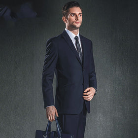 Men's Casual Slim Fit Blazer - Custom Business Jacket