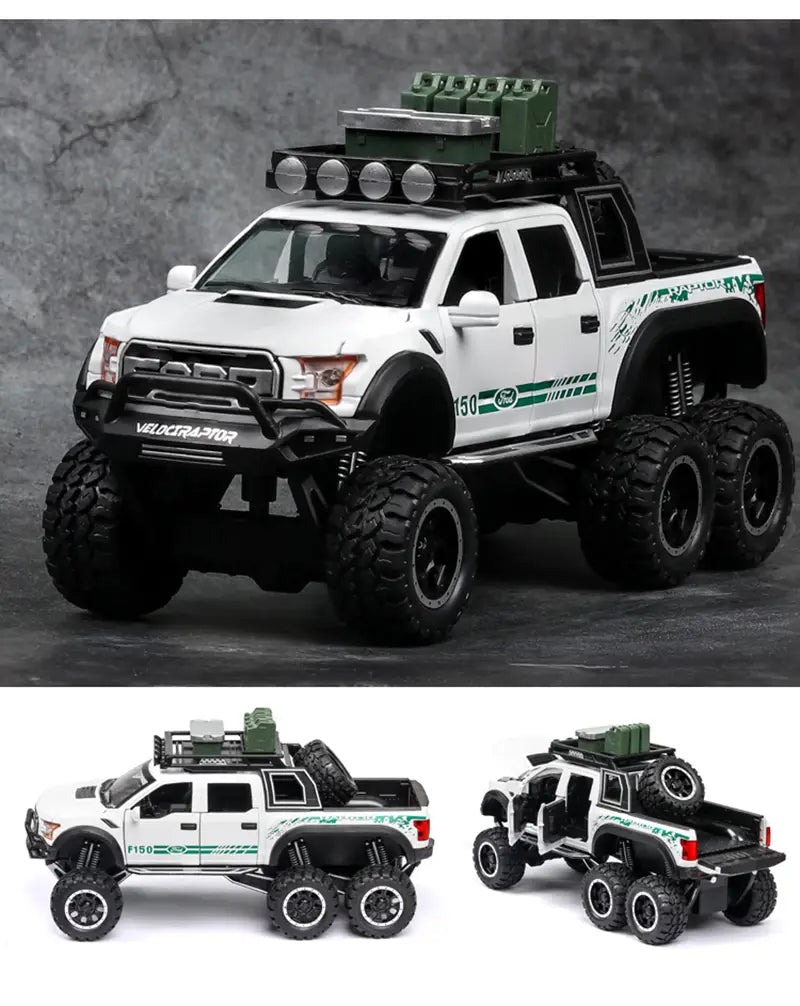 1:32 Raptor F150 Alloy Model with Sound and Light