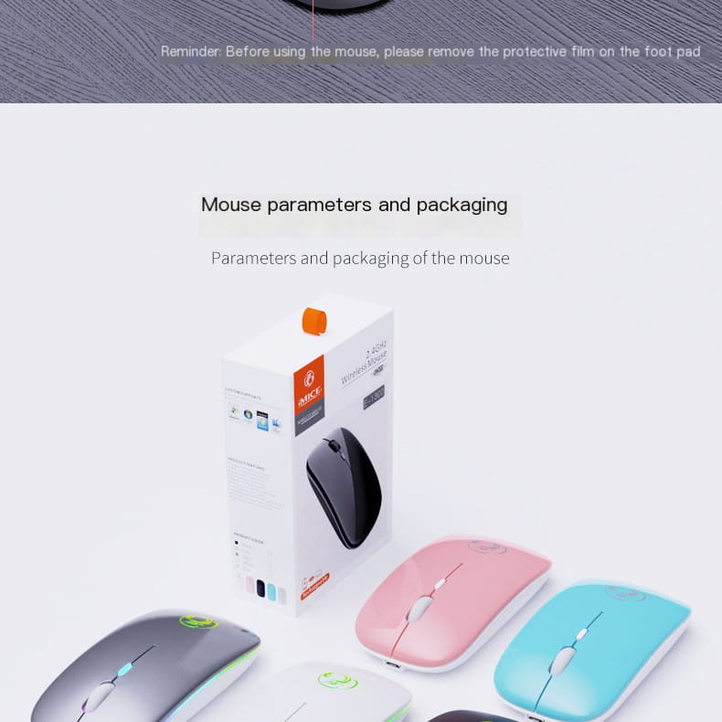 Wireless Silent Mouse 9