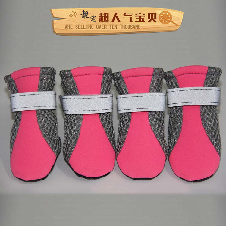 Pet Mesh Non-Slip Breathable Dog Shoes for Small Breeds