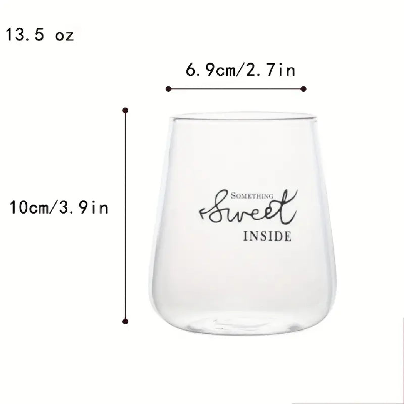 Single Layer High-Temperature Resistant Glass Cup