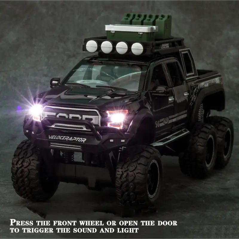 1:32 Raptor F150 Alloy Model with Sound and Light