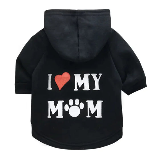 Paw Mummy Fleece Dog Sweater - Joomcy