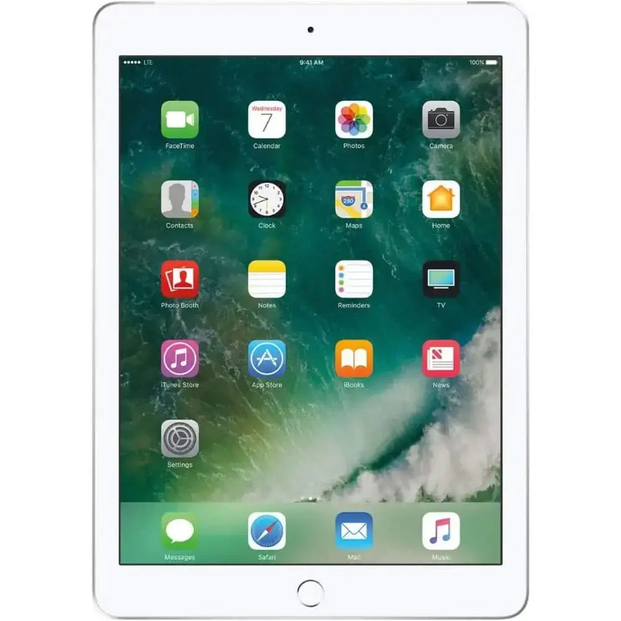 2017 Apple iPad (9.7-inch WiFi + Cellular 32GB) - Silver (Renewed