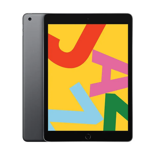 2019 Apple iPad (10.2-inch Wi-Fi 128GB) - Space Gray (Renewed Premium)