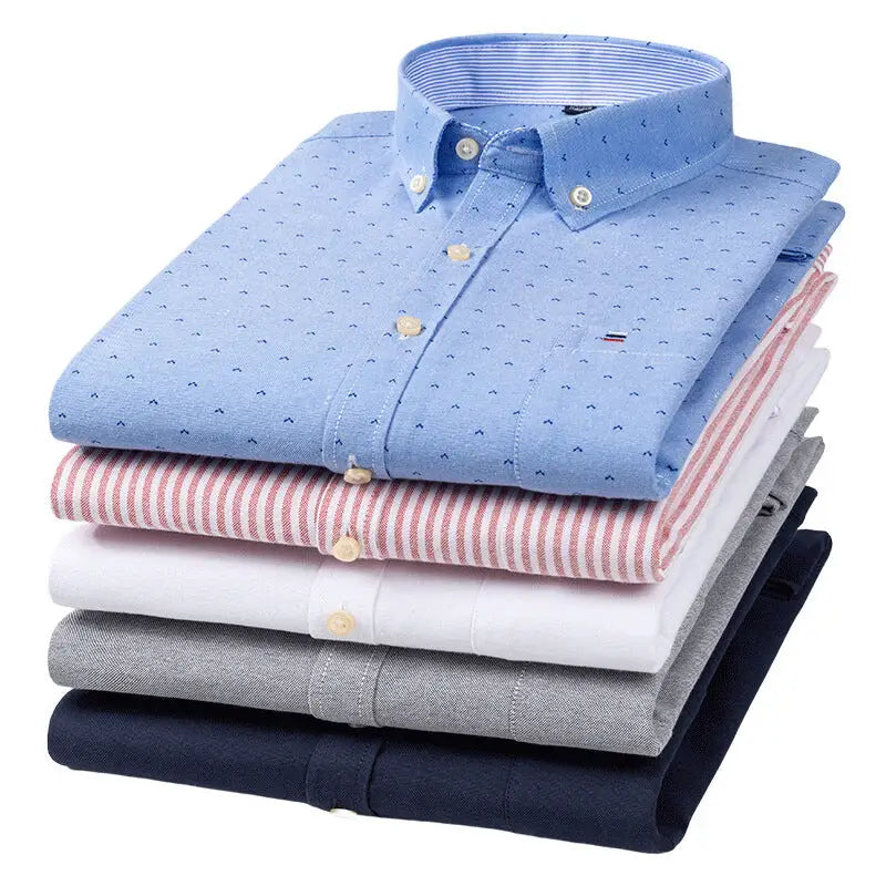 2023 Men's Casual Slim Fit Long Sleeve Shirt