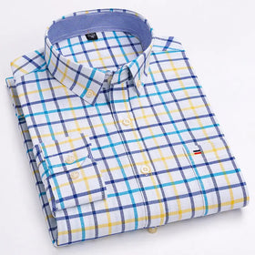 2023 Men's Casual Slim Fit Long Sleeve Shirt