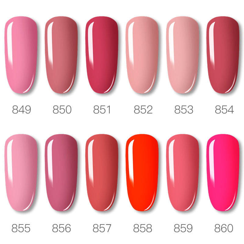 Rosalind 142 Color Gel Nail Polish for Art and Design