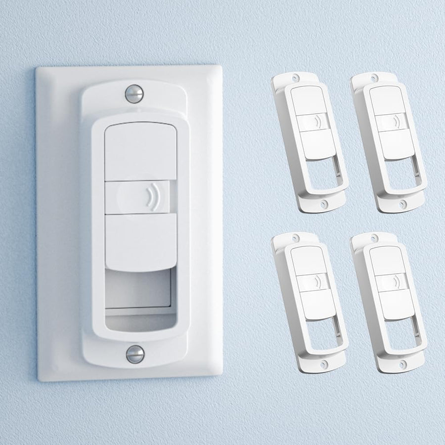 SAFELON 6 PCS Light Switch Cover Guard for Baby Safety Childproof Light Switch Locks Wall Switch Covers Prevents Kids from Turning The Lights On and Off