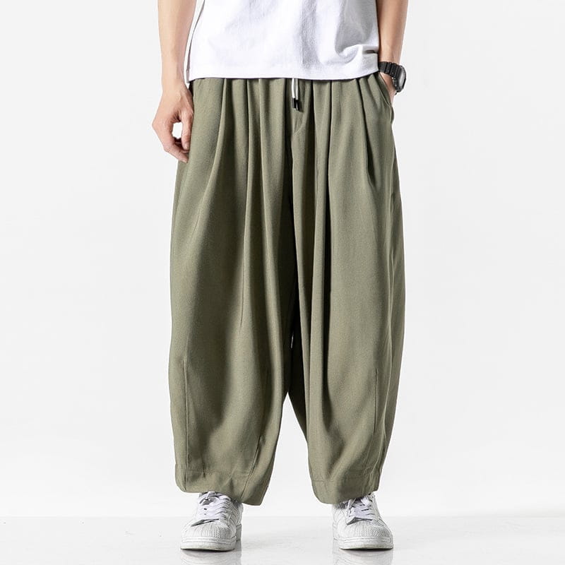 Men’s Loose Wide Leg Casual Pants for Spring & Summer