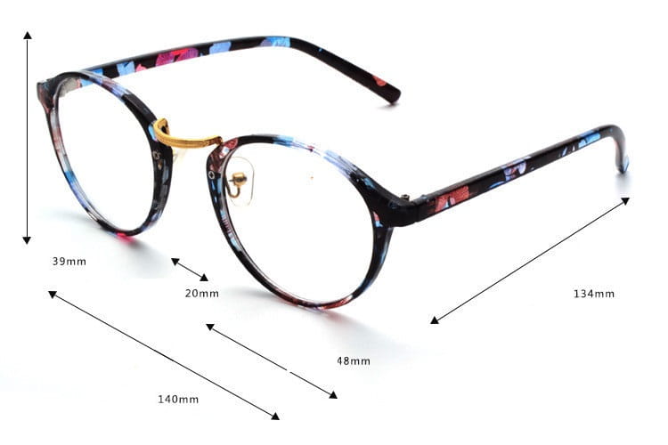 Retro Metal Frame Glasses for Men and Women
