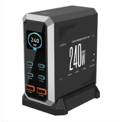 240W Multi-Port USB Fast Charger