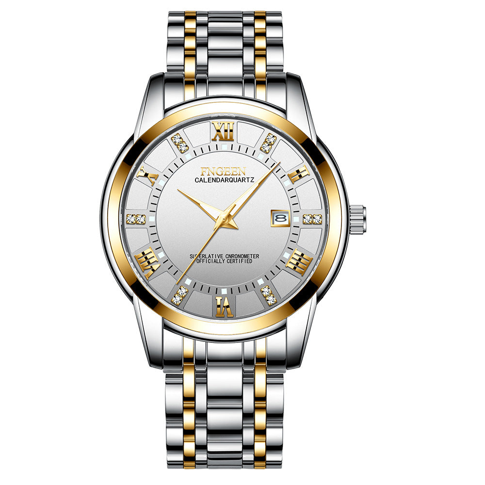 Men's Ultra-thin Waterproof Quartz Business Watch