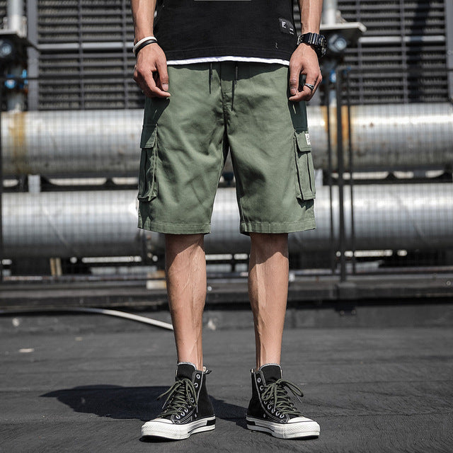 Trendy Men's Loose Camouflage Five-Point Shorts